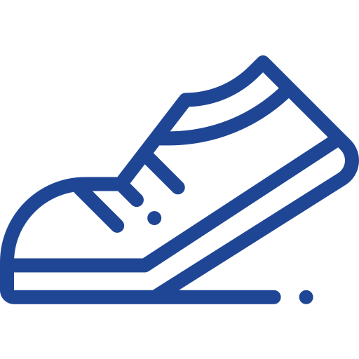 Walking shoe icon